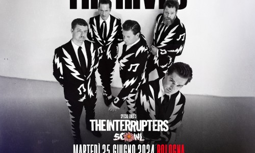 Barley Arts - The Hives Day: la band svedese in un'unica data estiva a Bologna con The Interrupters e Scowl!